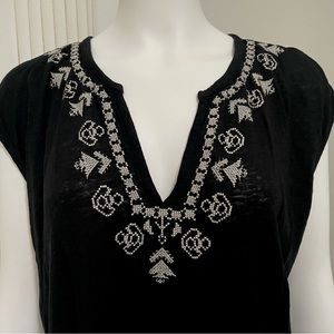 Beautiful Organic Linen Sleeveless Blouse 2XL